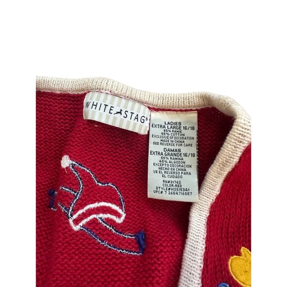 UGLY SWEATER Snowman Christmas Winter Vest Size XL - Picture 8 of 8